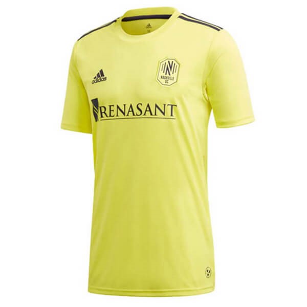 Tailandia Replicas Camiseta Nashville 1ª 2020/21 Amarillo